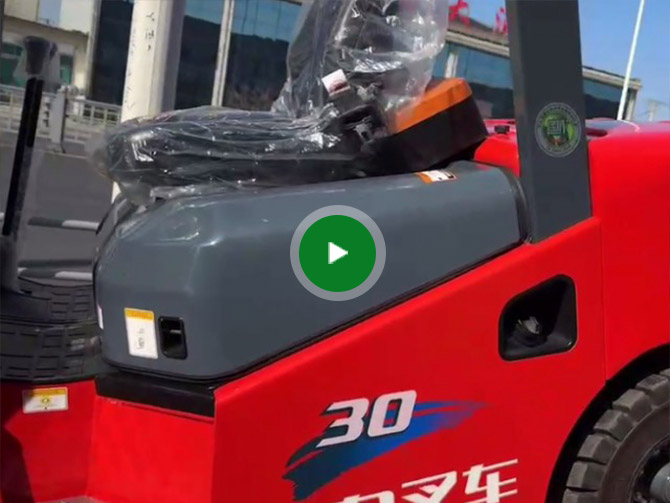 3 tons of combined clamping forklifts delivered to customers 