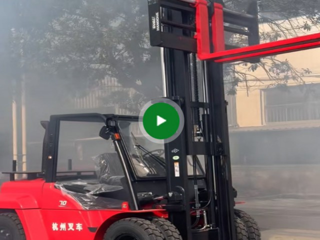 Hangzhou forklift delivery