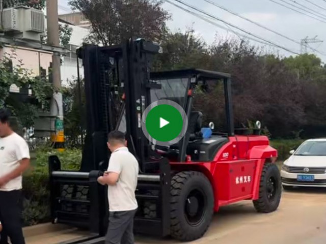 Hangzhou forklift delivery